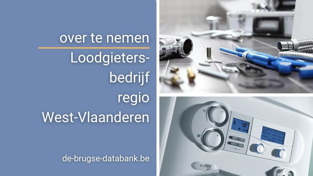 Overname loodgietersbedrijf - sanitair in Brugge