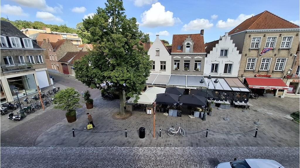 Vernieuwd 2-slaapkamerappartement te huur in Brugge