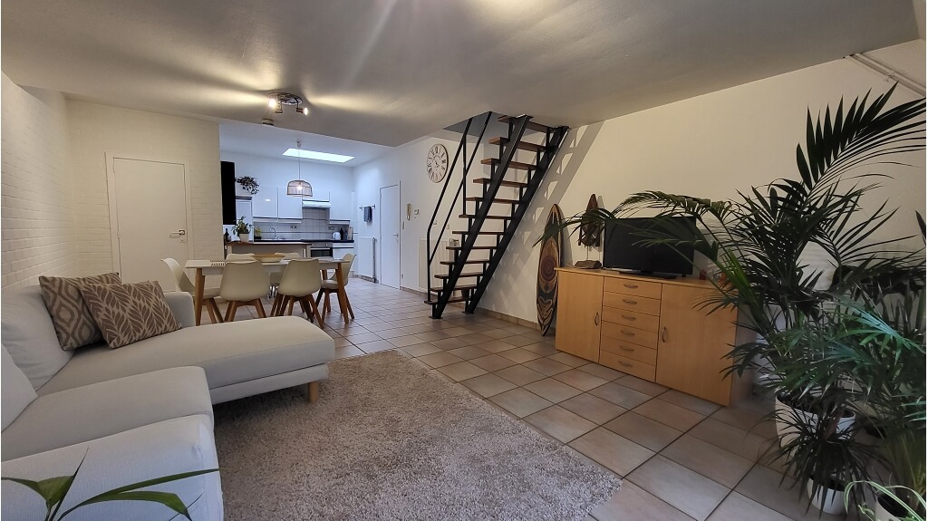 Vernieuwd 1-slaapkamerappartement te huur in Brugge