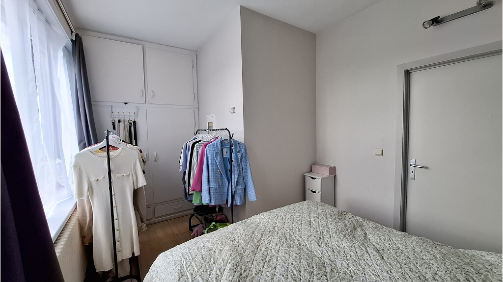 Ruim en lichtrijk 1-slaapkamerappartement te huur in Brugge