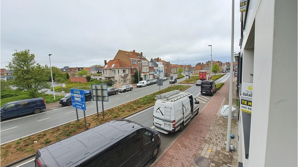 Nieuwbouw appartement met Terras en Carport te huur in Brugge