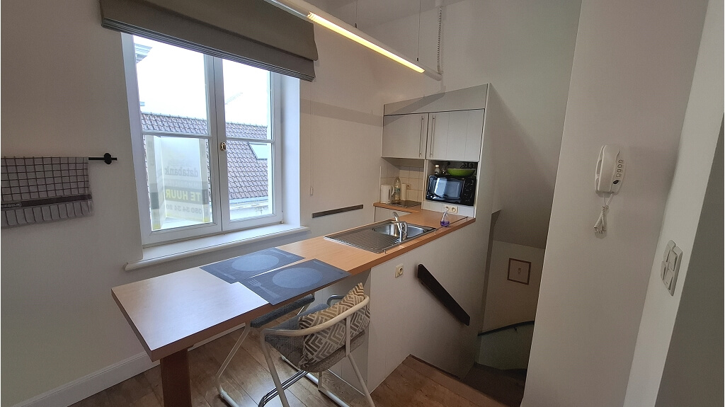 Comfortabel 1-slaapkamerappartement te huur in Brugge