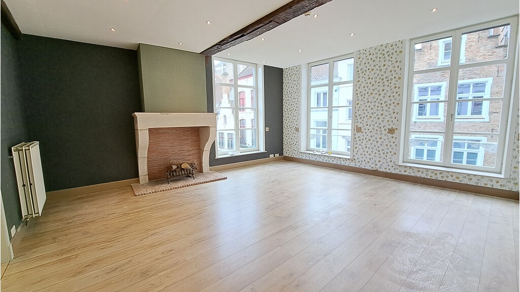Ruim 1-slaapkamerappartement met Terras te huur in centrum Brugge