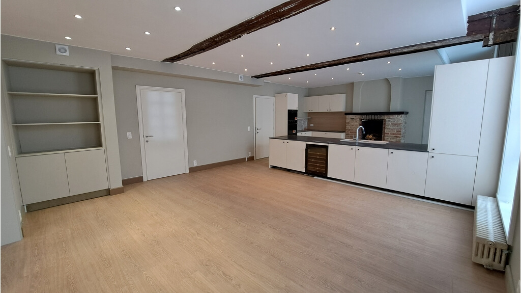 Ruim 1-slaapkamerappartement met Terras te huur in centrum Brugge