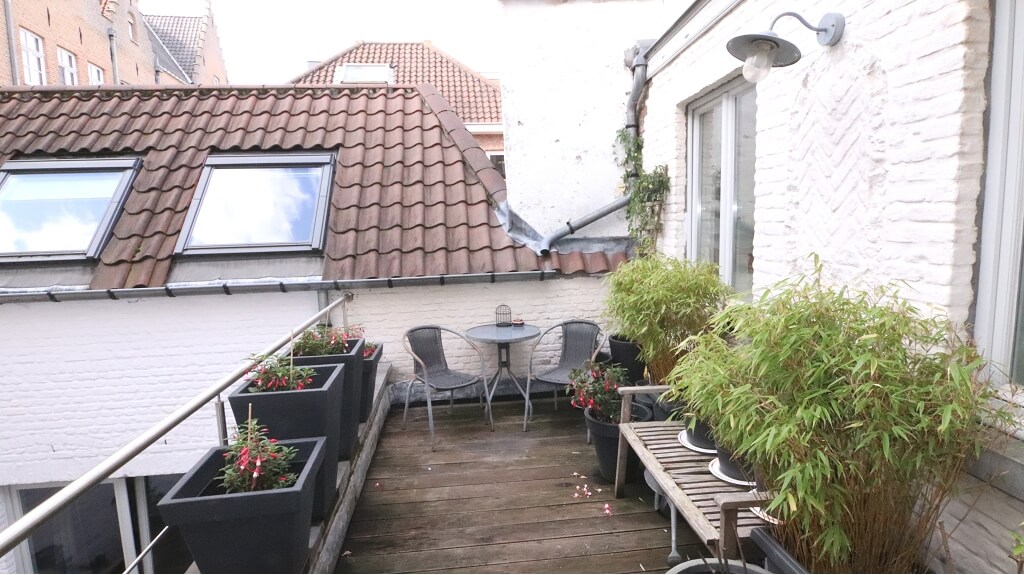 Comfortabel 2-slaapkamerappartement met TERRAS te huur in Brugge