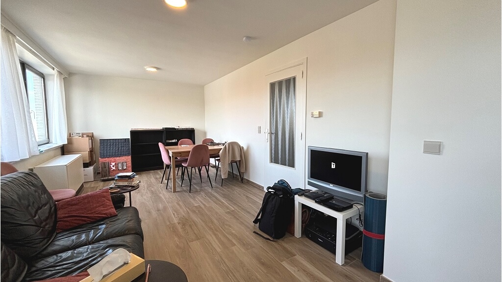 Vernieuwd 1-slaapkamerappartement te huur in Brugge
