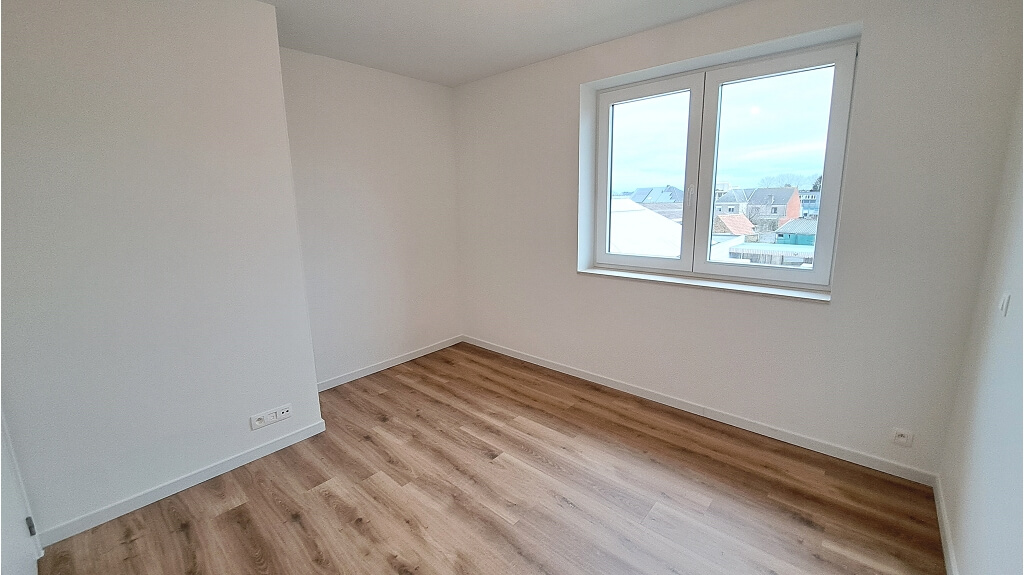 Nieuwbouw appartement met Terras en Carport te huur in Brugge