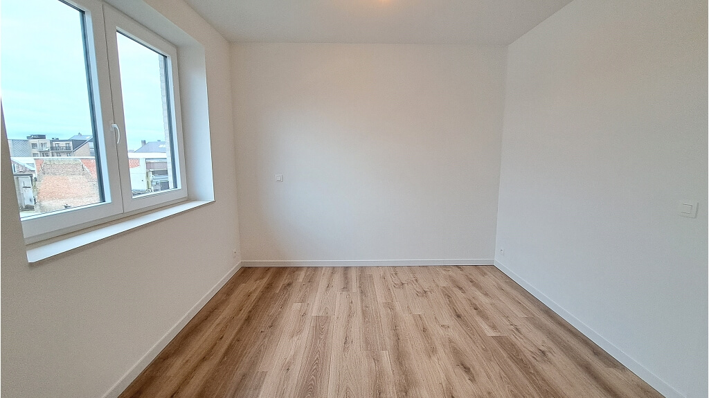 Nieuwbouw appartement met Terras en Carport te huur in Brugge