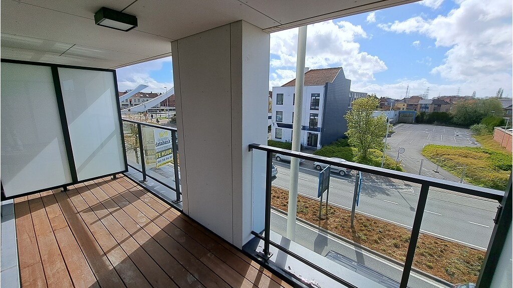 Nieuwbouw appartement met Terras en Carport te huur in Brugge