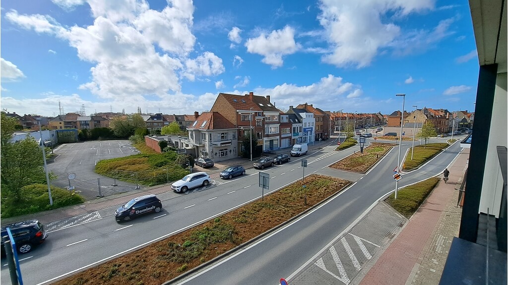 Nieuwbouw appartement met Terras en Carport te huur in Brugge