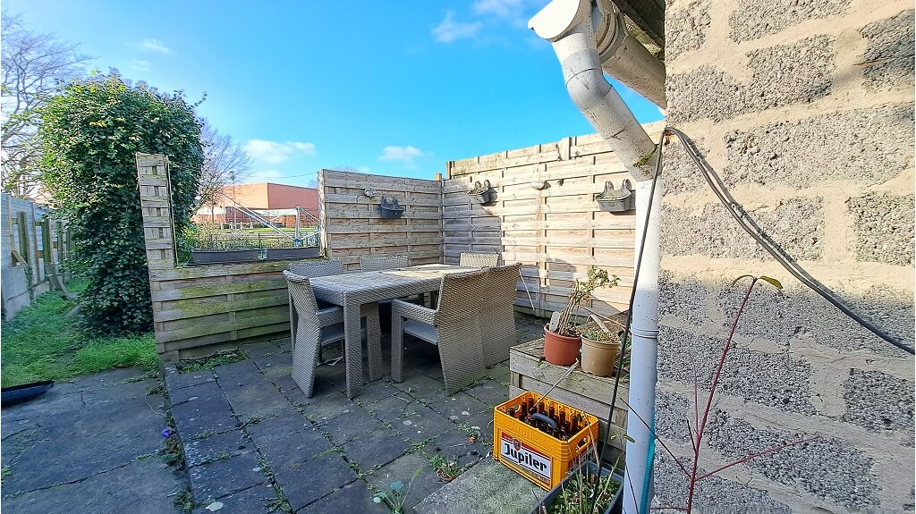 Comfortabele 2-slaapkamerwoning met Tuin te huur in Sint-Michiels Brugge