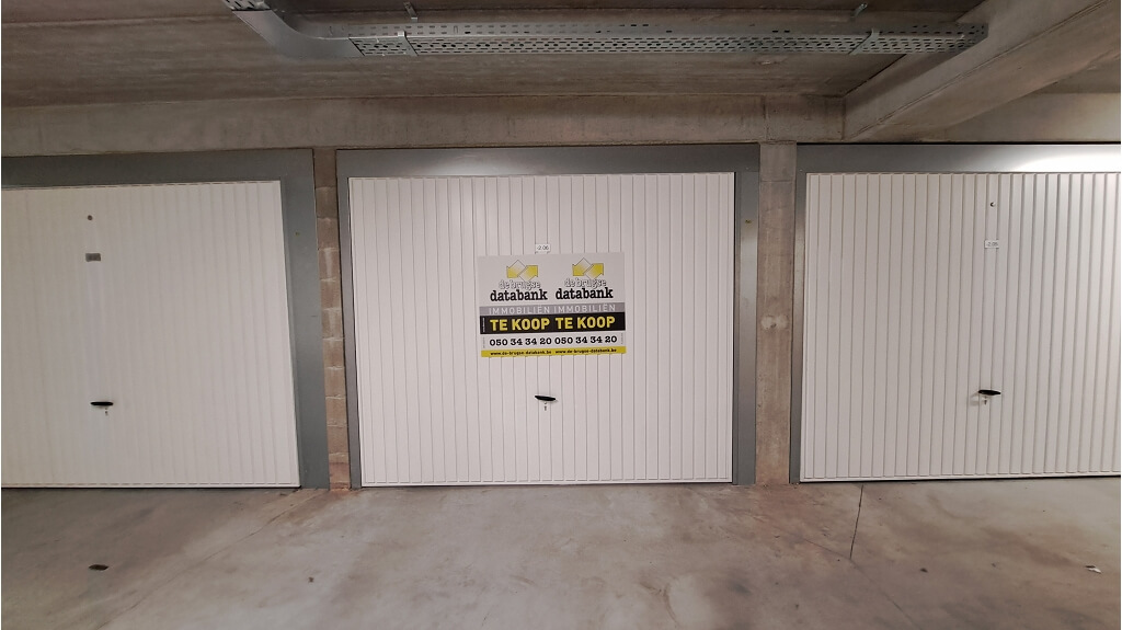 Ondergrondse GARAGEBOX te koop in Brugge