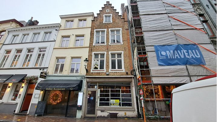 Handelspand op toeristische topligging te koop in Brugge | Philipstockstraat 4 Brugge (8000) | De Brugse Databank Vastgoed - immo - real estate -  050 34 34 20