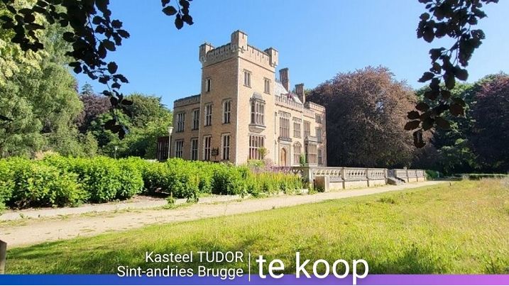 Kasteel TUDOR te koop in Sint-Andries Brugge | Zeeweg 147 Sint-Andries (8200) | De Brugse Databank Vastgoed - immo - real estate -  050 34 34 20