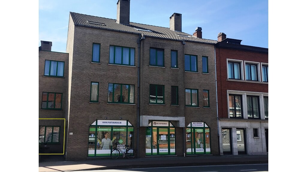 Volledig gerenoveerde gelijkvloersstudio te koop in Sint-Andries Brugge